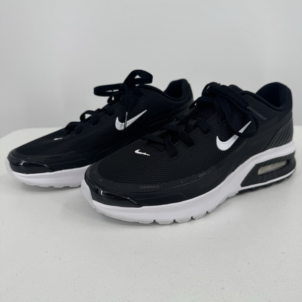 Nike Women's Air Max BIA Lace-up Athletic Shoes size 8 Black/White IF2628-002